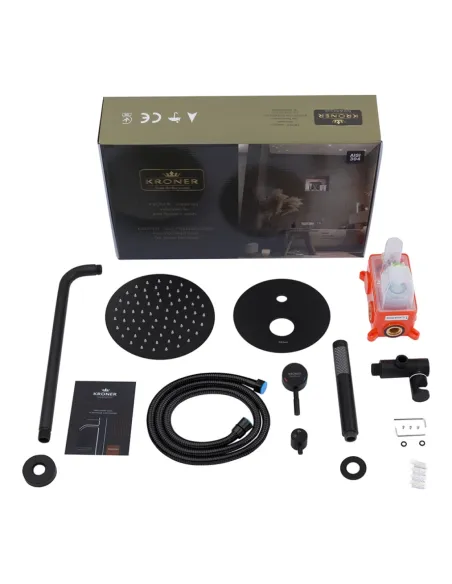 Душова система Kroner KRP Edelstahl Klassisch - SCH082, прихованого монтажу