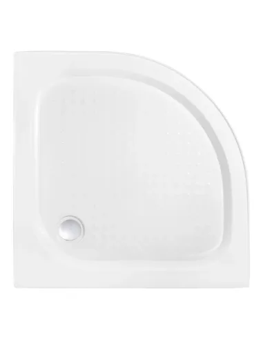 Душевая кабина с низким поддоном Kroner KRP Harz - C.F.F. 90x90 см, полукруглая