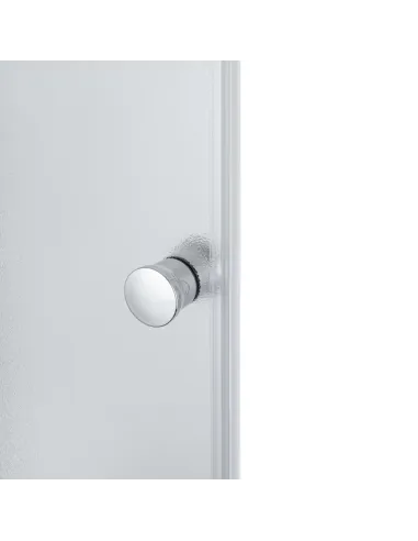 Душова кабіна з низьким піддоном Kroner KRP Harz - CFF 90x90 см, напівкругла