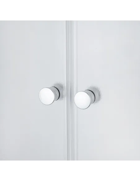 Душова кабіна з низьким піддоном Kroner KRP Harz - CFF 90x90 см, напівкругла