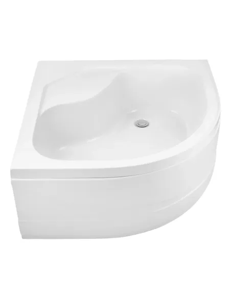 Душова кабіна з високим піддоном Kroner KRP Harz - C.Т.G. 90x90 см, напівкругла