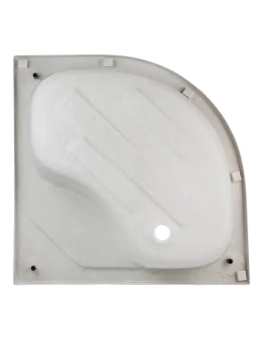 Душевая кабина с высоким поддоном Kroner KRP Harz - C.Т.G. 90x90 см, полукруглая