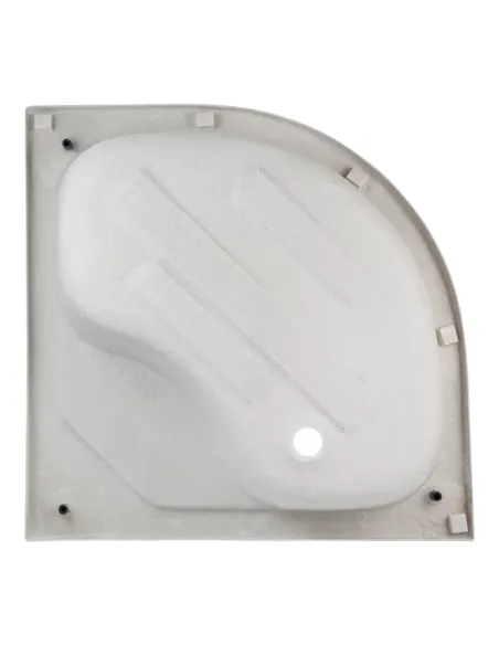 Душова кабіна з високим піддоном Kroner KRP Harz - C.Т.G. 90x90 см, напівкругла