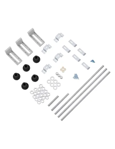 Душевая кабина с высоким поддоном Kroner KRP Harz - C.Т.G. 90x90 см, полукруглая