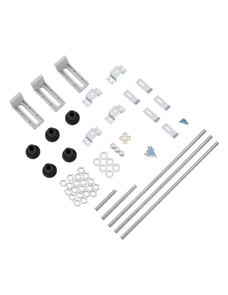 Душова кабіна з високим піддоном Kroner KRP Harz - C.Т.G. 90x90 см, напівкругла