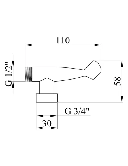 Держатель для ручного душа Kroner KRM - C920