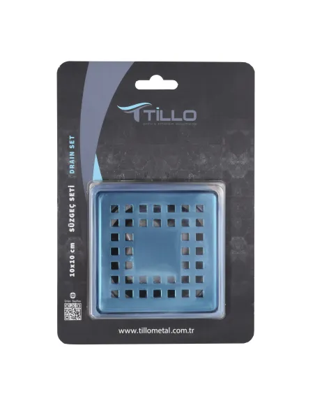 Каналізаційний горизонтальний трап Tillo TM210 100 х 100 мм, сухий затвор купити у Дніпрі та Києві - ціна від КТУ