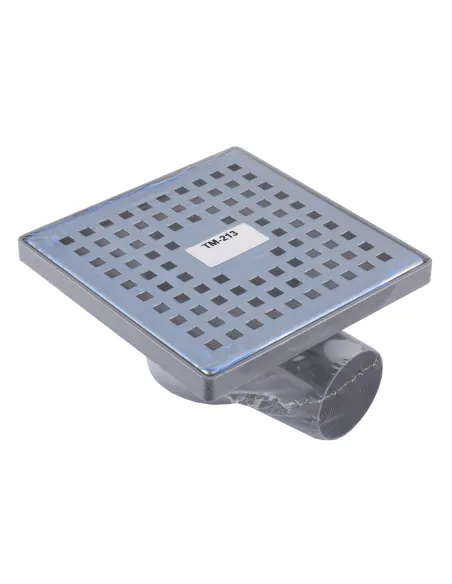 Канализационный горизонтальный трап Tillo TM213 150 х 150 мм, сухой затвор. Трап душевой TILLO TM207 10х10см. купить в Днепре и Киеве - цена от КТУ
