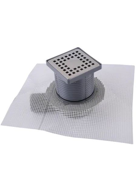 Каналізаційний горизонтальний трап Tillo TM421 100 х 100 мм, сухий затвор купити у Дніпрі та Києві - ціна від КТУ