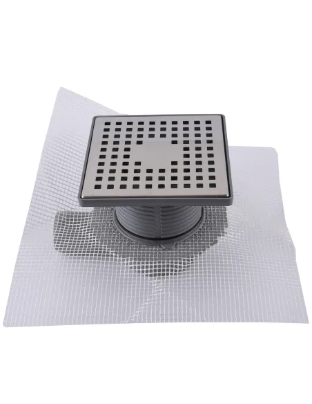 Канализационный горизонтальный трап Tillo TM431 150 х 150 мм, сухой затвор. Трап душевой TILLO TM207 10х10см. купить в Днепре и Киеве - цена от КТУ