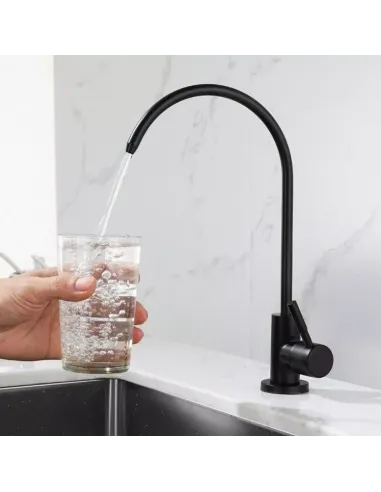 Кран для фільтру води Wezer EKO4F-13 чорний