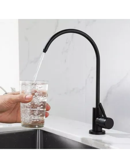 Кран для фільтру води Wezer EKO4F-13 чорний