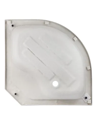 Мийка для кухні кругла Kroner KRP Dekor - 490 з нержавіючої сталі