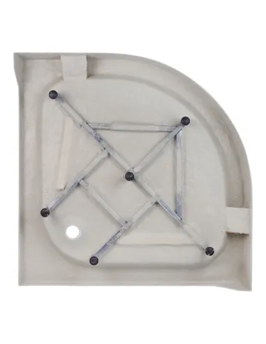 Гидробокс Kroner KRP Enzo - SD.C.F.G. 90x90 см с низким поддоном