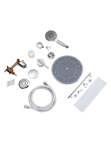 Гидробокс KRP Enzo - SD.C.T.G. 90x90 см с высоким поддоном