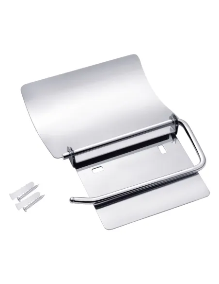 Держатель туалетной бумаги Kroner KRM Rizze - ACC302, с крышкой