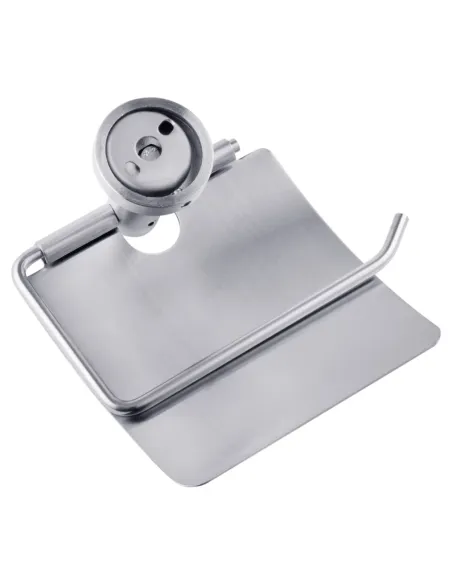 Держатель туалетной бумаги Kroner KRP Edelstahl Klassisch - ESG3703, с крышкой