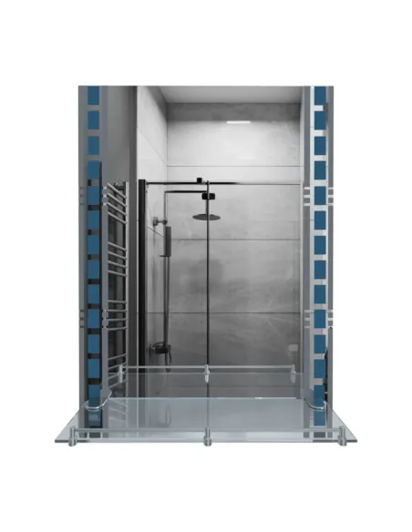 Дзеркало для ванної кімнати Kroner KRM Belantis - ACS706 з полицею, 700х500х105 мм