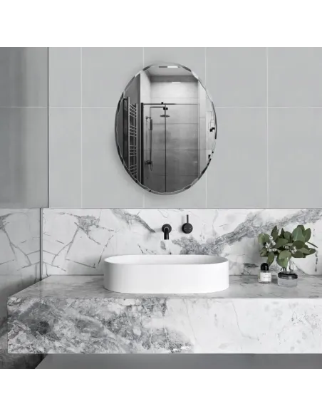 Дзеркало для ванної кімнати Kroner KRM Belantis - ACS711, 583х435х3 мм