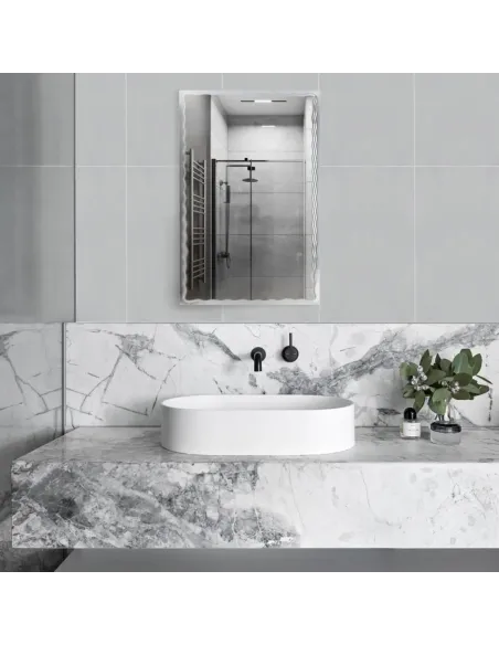 Зеркало для ванной Kroner KRM Belantis - ACS712, 600х450х3 мм