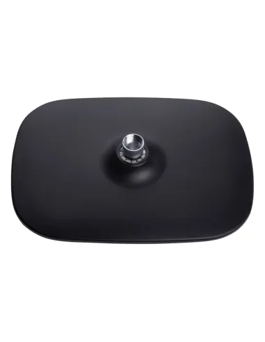 Лійка тропічний душ Kroner KRP Edelstahl Kubus - SCH704, чорна