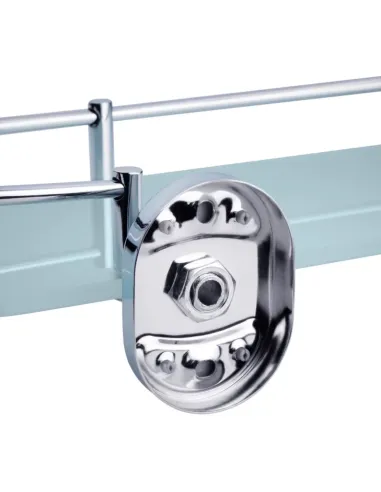 Полка для ванной Kroner KRM Elbe - ACG2907-1, металл, стекло