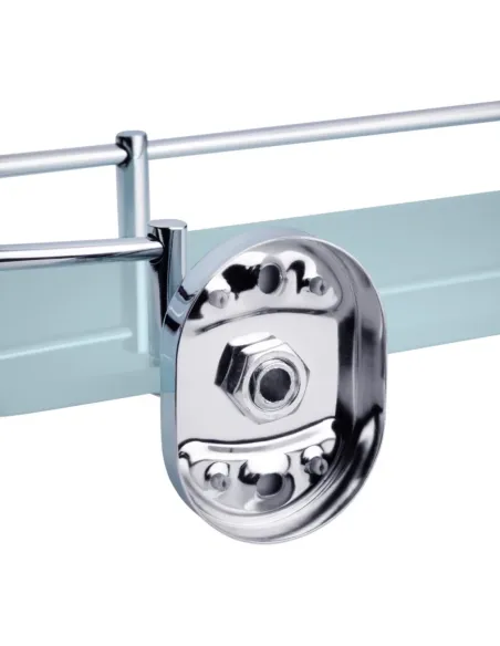 Полка для ванной Kroner KRM Elbe - ACG2907-1, металл, стекло