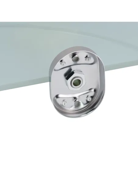 Полка для ванной Kroner KRM Elbe - ACG2921-1, угловая, металл, стекло