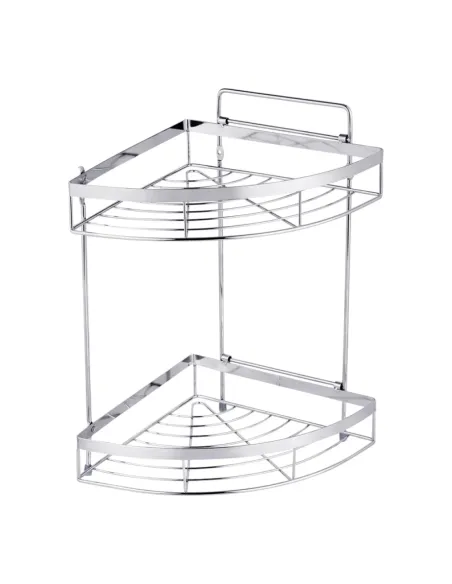 Полка для ванной Kroner KRM Rizze - ACC329-2, угловая, металлическая