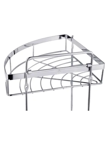 Полиця для ванної кімнати Kroner KRM Rizze - ACC329-2, кутова, металева