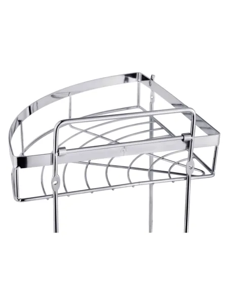 Полиця для ванної кімнати Kroner KRM Rizze - ACC329-2, кутова, металева