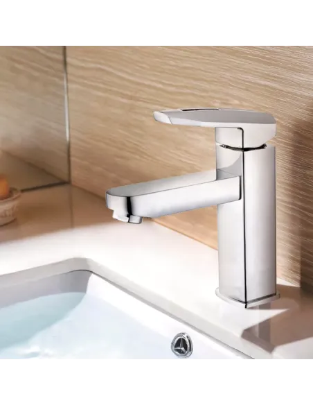 Змішувач для умивальника Wezer NOF1, одноважільний