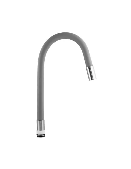Излив гибкий для смесителя Wezer WKC-04-GRAY, серый