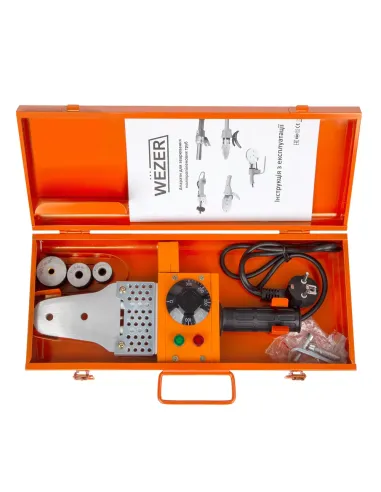 Паяльник для пластиковых труб Wezer CF-32-1, 20 - 32 мм