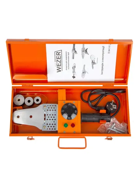 Паяльник для пластиковых труб Wezer CF-32-1, 20 - 32 мм