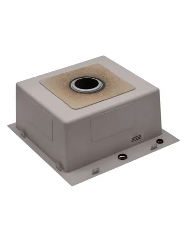 Мойка для кухни квадратная Kroner KRP Derby - 5050HM Brush из нержавеющей стали 2,5/0,5 мм