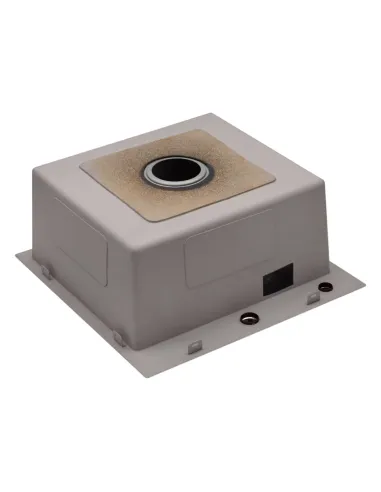 Мийка для кухні квадратна Kroner KRP Derby - 5050HM PVD з нержавіючої сталі 2,5/0,5 мм