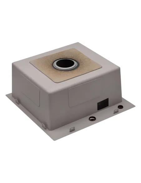 Мийка для кухні квадратна Kroner KRP Derby - 5050HM PVD з нержавіючої сталі 2,5/0,5 мм