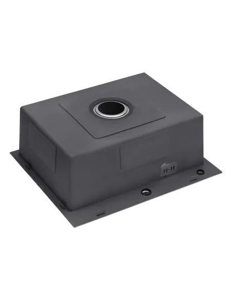 Мойка для кухни прямоугольная Kroner KRP Derby - 6050HM Brush из нержавеющей стали 2,5/0,5 мм