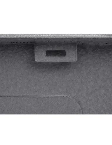 Мийка для кухні прямокутна Kroner KRP Derby - 6050HM PVD з нержавіючої сталі 2,5/0,5 мм