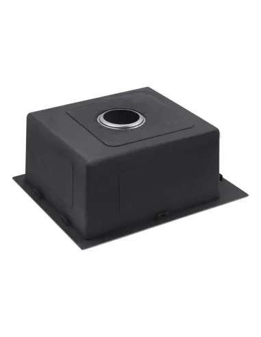 Мойка для кухни прямоугольная Kroner KRP Gebürstet - 4050HM из нержавеющей стали 3.0/1.0 мм