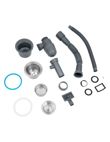 Мойка для кухни прямоугольная Kroner KRP Gebürstet - 4050HM из нержавеющей стали 3.0/1.0 мм