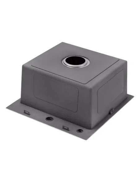 Мийка для кухні квадратна Kroner KRP Gebürstet - 5050HM із нержавіючої сталі 3.0/1.0 мм