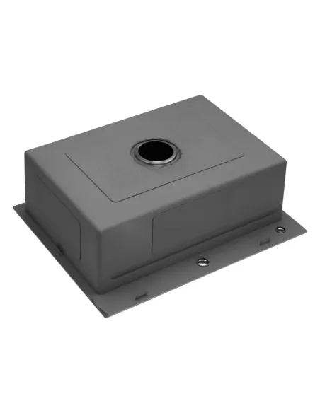 Мойка для кухни прямоугольная Kroner KRP Gebürstet - 6350HM из нержавеющей стали 3.0/1.0 мм