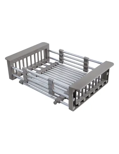 Мийка прямокутна для кухні Kroner KRP Gebürstet - 6350LHM з нержавіючої сталі 3.0/1.0 мм