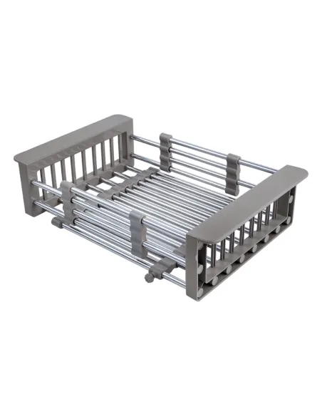 Мийка прямокутна для кухні Kroner KRP Gebürstet - 6350LHM з нержавіючої сталі 3.0/1.0 мм