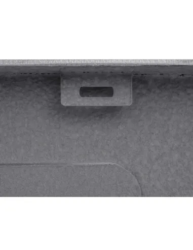 Мойка для кухни прямоугольная Kroner KRP Gebürstet - 6350RHM из нержавеющей стали 3.0/1.0 мм