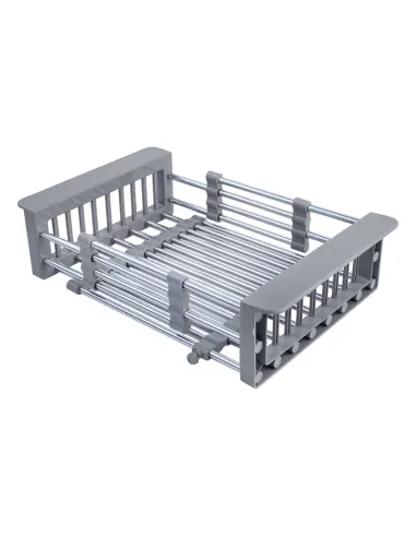 Мийка прямокутна для кухні Kroner KRP Gebürstet - 7848RHM з нержавіючої сталі 3.0/1.0 мм