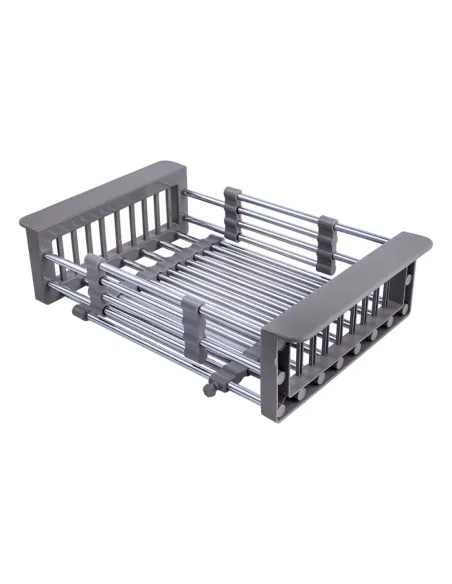 Мойка для кухни прямоугольная Kroner KRP Gebürstet - 7849LHM из нержавеющей стали 3.0/1.0 мм