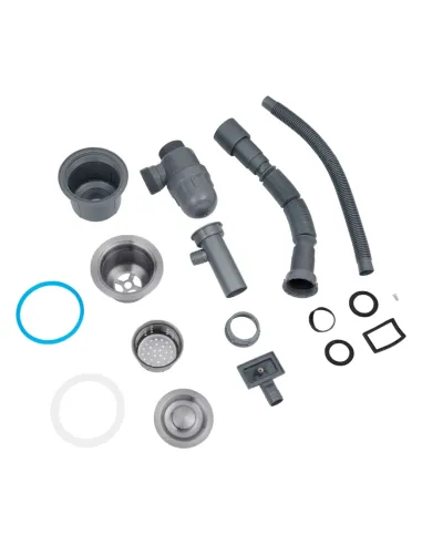 Мойка для кухни прямоугольная Kroner KRP Gebürstet - 7849LHM из нержавеющей стали 3.0/1.0 мм